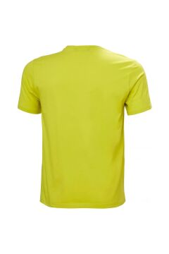 Helly Hansen Hh Logo Erkek T-Shirt Neon Yeşili
