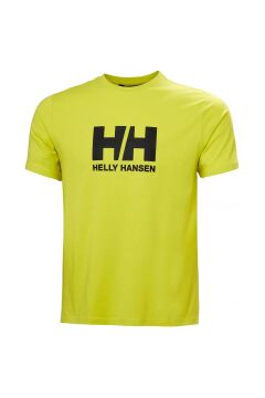 Helly Hansen Hh Logo Erkek T-Shirt Neon Yeşili