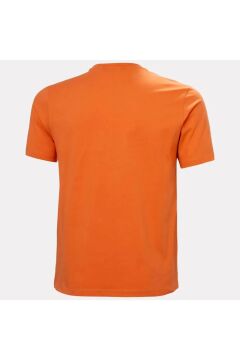 Helly Hansen Hh Logo T-Shırt  Erkek Günbatımı