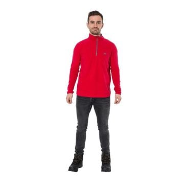 Trespass Farnworth Microfleece Erkek Polar Kırmızı