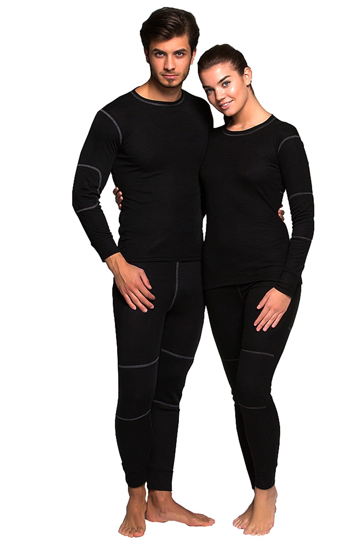 Thermoform Ribana Plus Termal İçlik Set Siyah