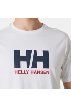 Helly Hansen Hh Logo T-Shırt  Erkek Beyaz