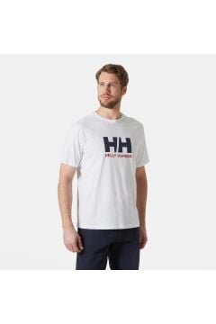 Helly Hansen Hh Logo T-Shırt  Erkek Beyaz