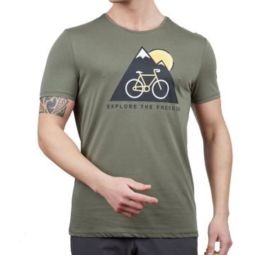 Alpinist Tarius Erkek T-Shirt Yeşil