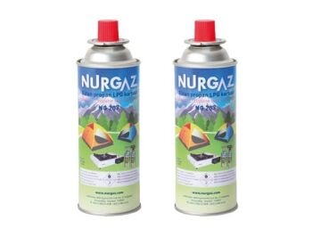 NURGAZ 220gr Kartuş 2 Li set