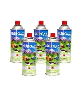 NURGAZ 220gr Kartuş 5 Li set