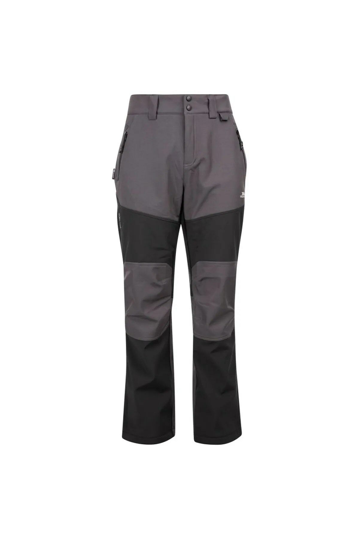 Trespass Marco Softshell Erkek Outdoor Pant. Black