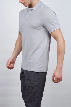 Alpinist Roc Erkek Polo T-shirt Gri
