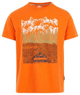 Trespass Austin Erkek Outdoor Tişört Turuncu