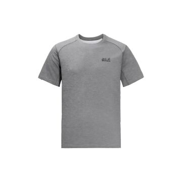Jack Wolfskin Hydropore Xt Erkek T-shirt Gri