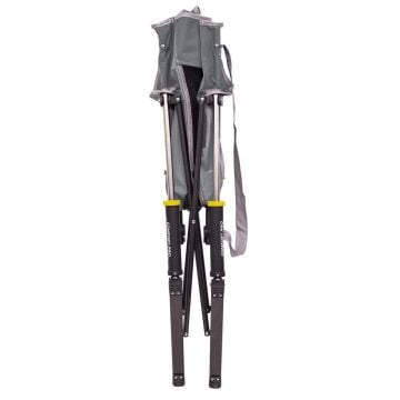 Gci Outdoor Comfort Pro Rocker Amortisörlü Katlanır Kamp Sandalyesi - Gri