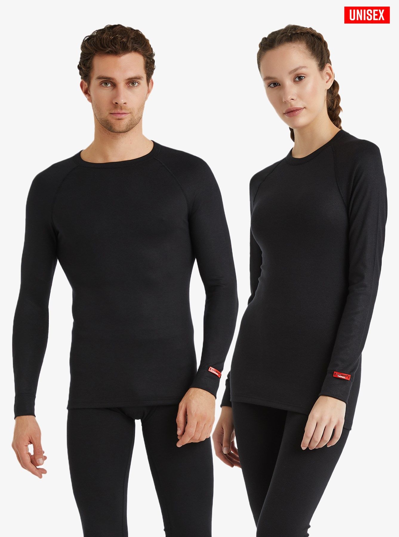 BLACKSPADE Unisex İçlik - Üst Black M
