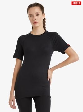 BBlackspade Unisex Termal Tişört Siyah XL
