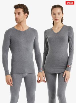 Blackspade Unisex Termal Tişört Antrasit S