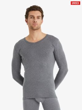 Blackspade Unisex Termal Tişört Antrasit S
