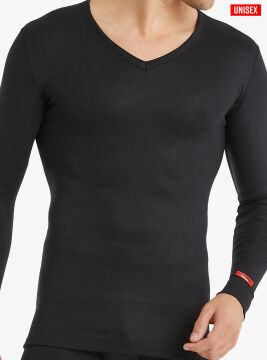 Blackspade Unisex Termal Tişört Siyah S