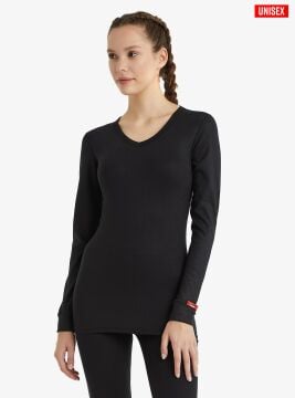 Blackspade Unisex Termal Tişört Siyah S