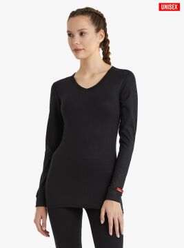 Blackspade Unisex Termal Tişört Siyah L