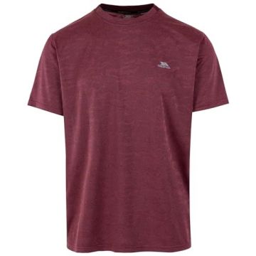 Trespass Tiber Erkek Outdoor Tişört Bordo