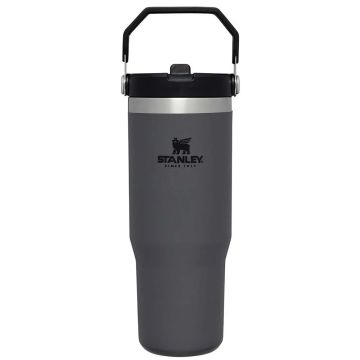 Stanley The IceFlow Flip Straw Pipetli Termos Bardak 0,89 LT Füme