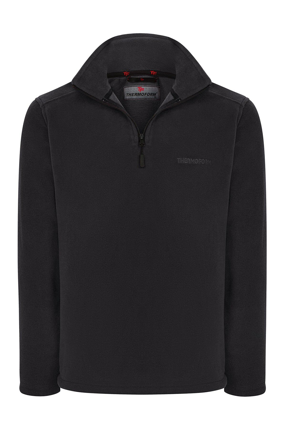 Thermoform Polar Erkek 1/4 Fermuar Siyah