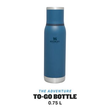 Stanley Adventure To-Go Vakumlu Çelik Termos 750Ml Mavi