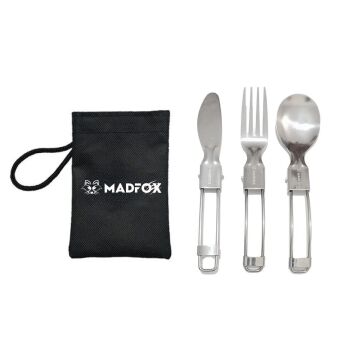 Madfox Heavy Duty 3IN1 Katlanır Çatal Kaşık Bıçak