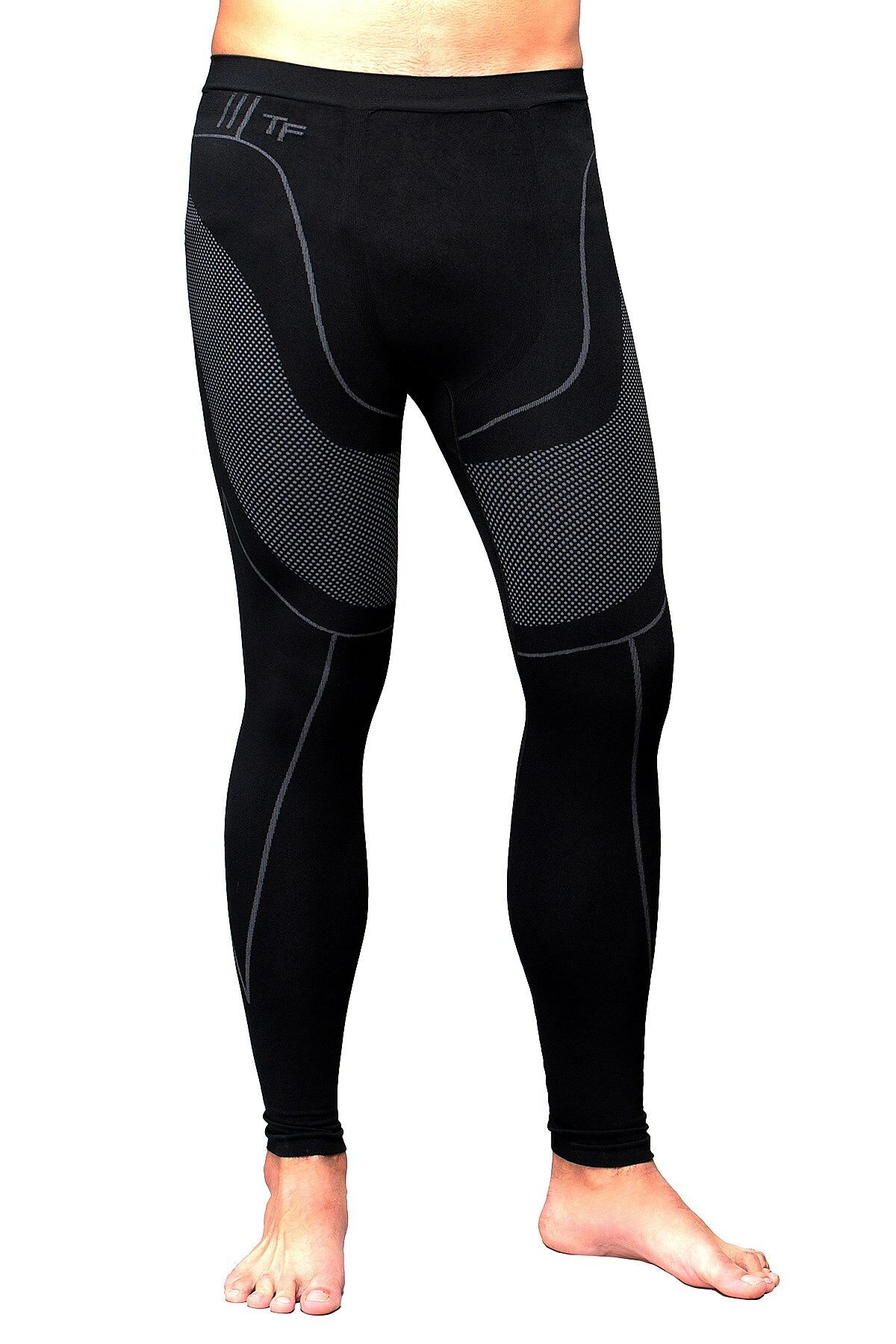 Thermoform Seamless Termal Alt İçlik Siyah