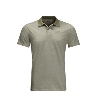 JACK WOLFSKIN POKUT POLO ERKEK T-SHIRT HAKİ S