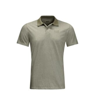 JACK WOLFSKIN POKUT POLO ERKEK T-SHIRT HAKİ S