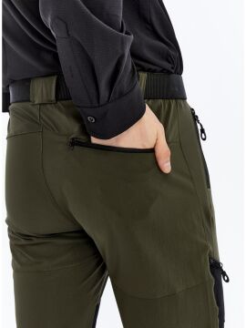 Champp Flow Outdoor Erkek Pantolon Haki/Siyah