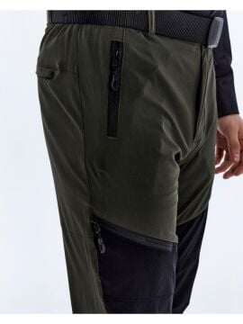 Champp Flow Outdoor Erkek Pantolon Haki/Siyah