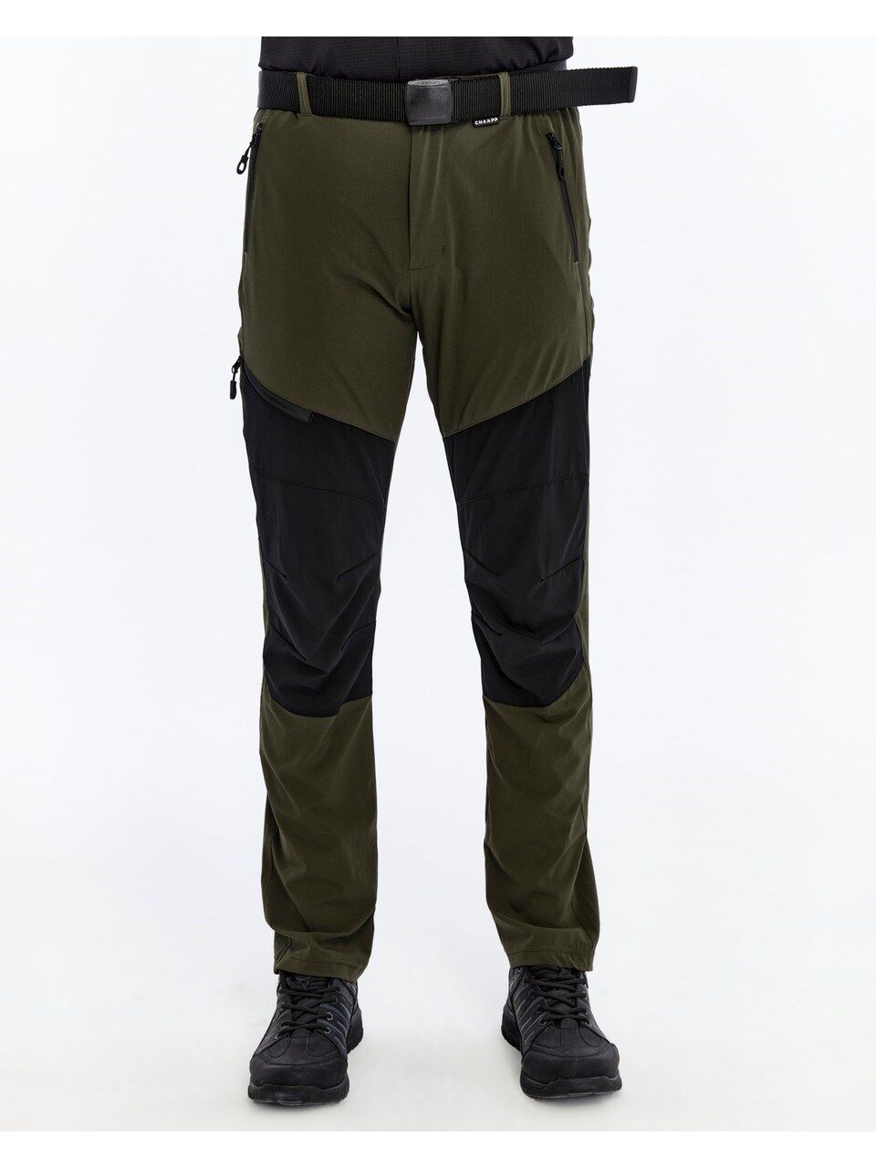 Champp Flow Outdoor Erkek Pantolon Haki/Siyah
