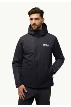 Jack Wolfskin Jasper Ins Erkek Mont Siyah
