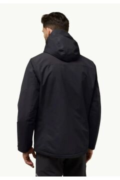 Jack Wolfskin Jasper Ins Erkek Mont Siyah