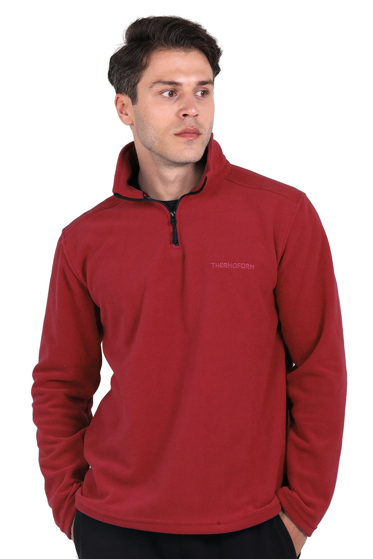 Thermoform Erkek Polar Kazak - Taksim (22;BORDO)