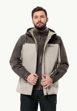 Jack Wolfskin Taubenberg 3IN1 JktM Erkek Mont Seal