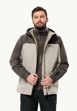Jack Wolfskin Taubenberg 3IN1 JktM Erkek Mont Seal