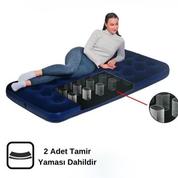 Madfox Tritech Luftbett  Tek Kişilik Şişme Yatak