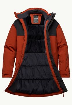 Jack Wolfskin Gletschersee Parka M Erkek Intense R