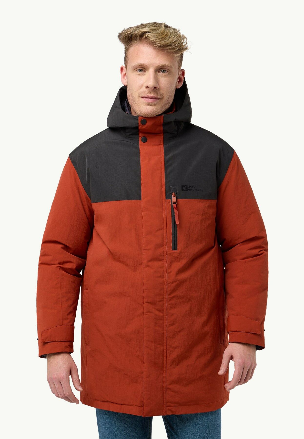 Jack Wolfskin Gletschersee Parka M Erkek Intense R
