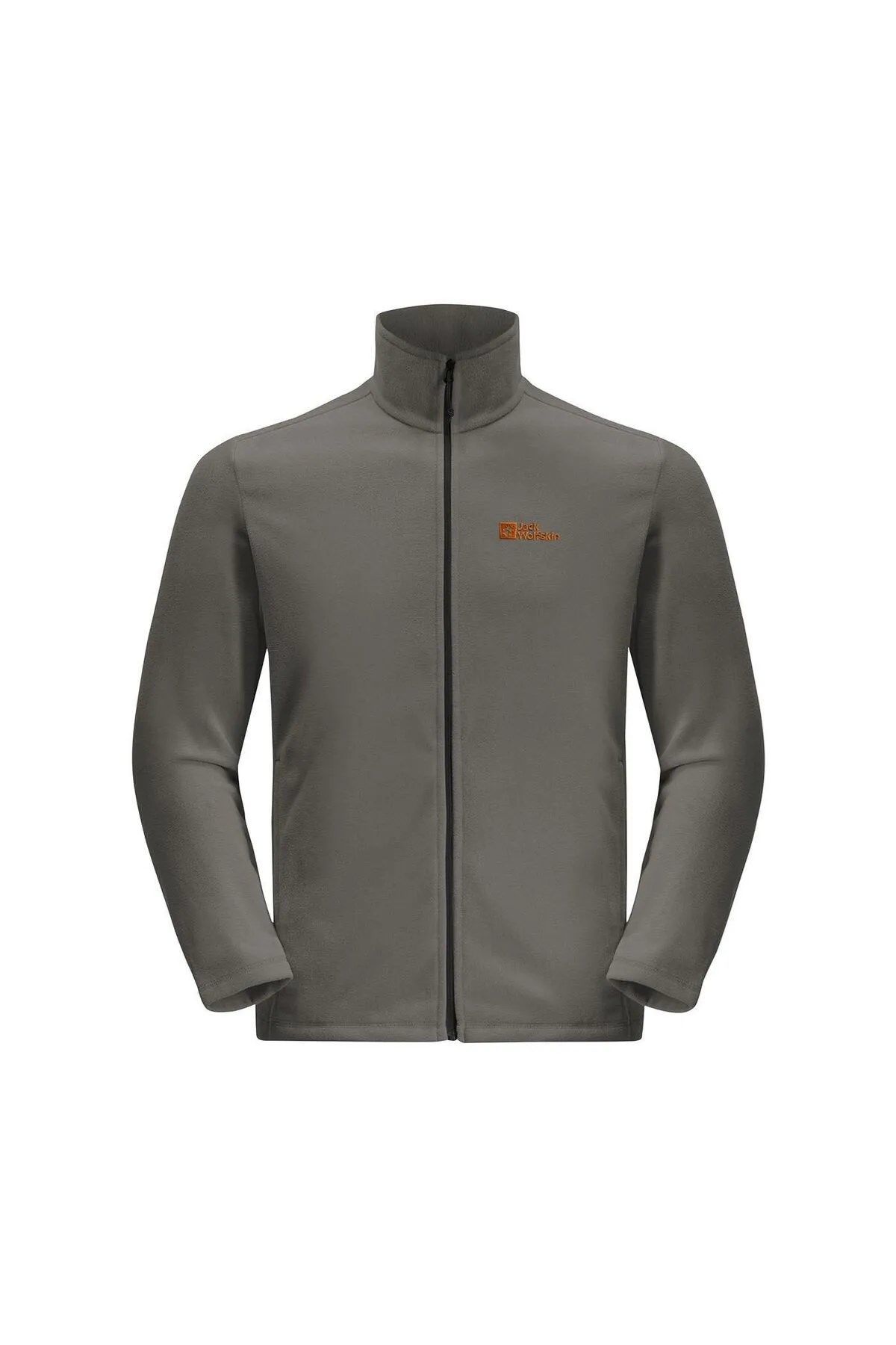 Jack Wolfskin Taunus FZ Erkek Polar Ceket Smokey G