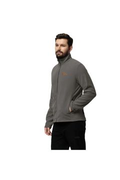 Jack Wolfskin Taunus FZ Erkek Polar Ceket Smokey G