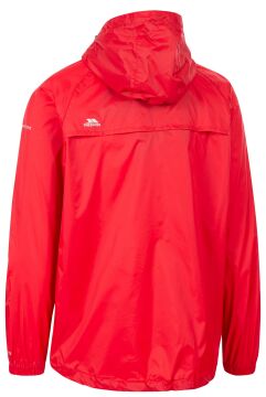 Trespass Qikpack Unisex Outdoor Yağmurluk Kırmızı