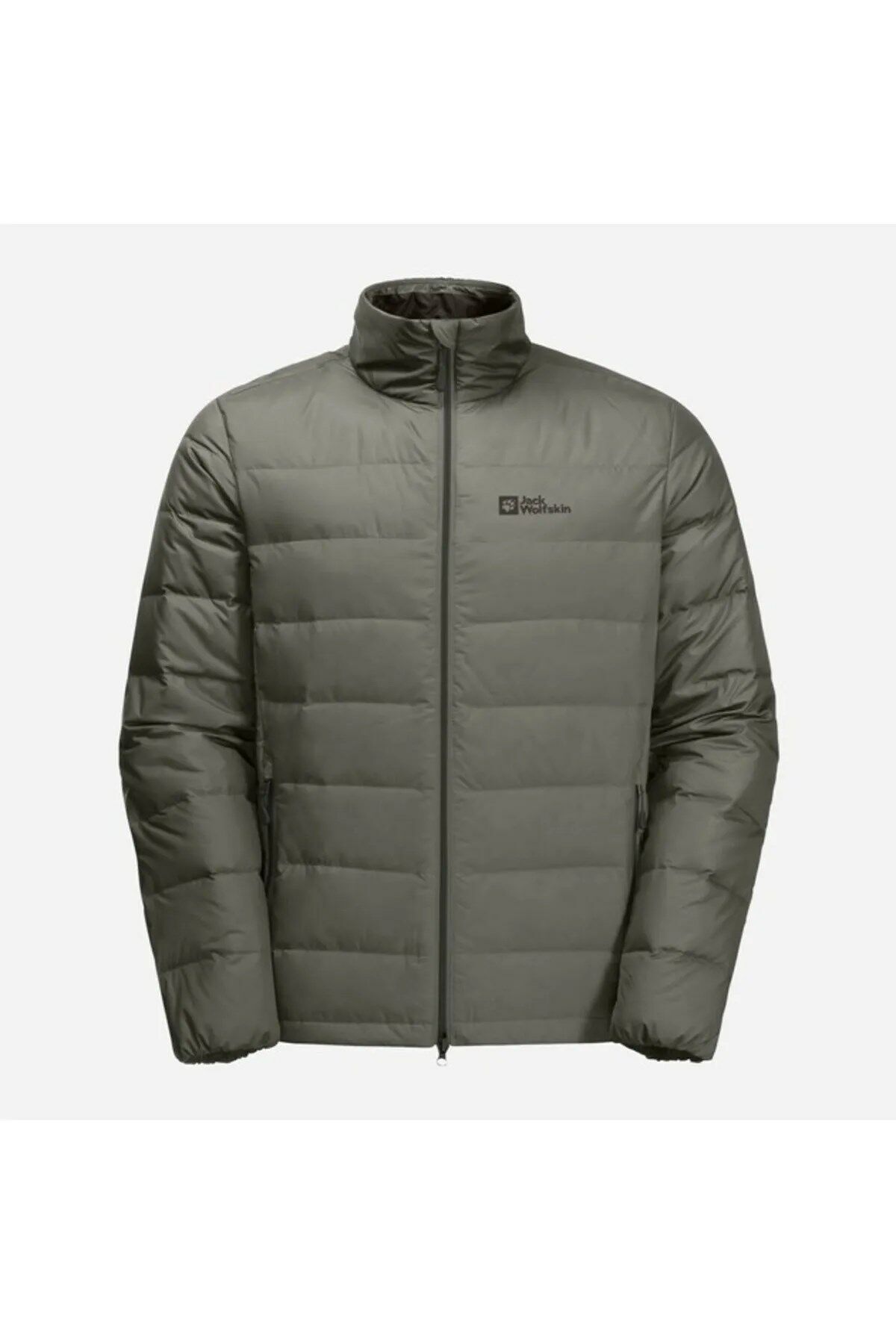 Jack Wolfskin Ather Down Outdoor Erkek Mont Gri