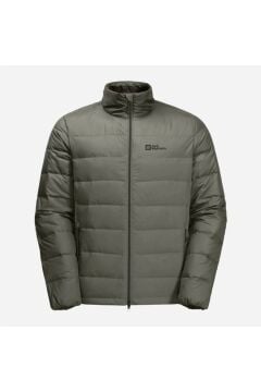 Jack Wolfskin Ather Down Outdoor Erkek Mont Gri