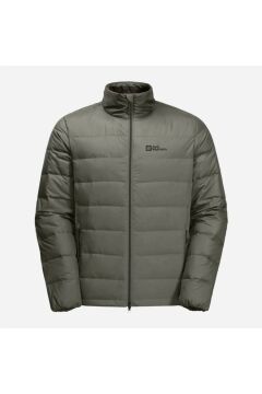 Jack Wolfskin Ather Down Outdoor Erkek Mont Gri