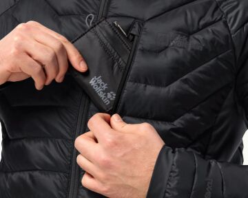 Jack Wolfskin Routeburn Pro Ins Erkek Ceket Siyah