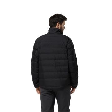 Jack Wolfskin Ather Down Outdoor Erkek Mont Siyah