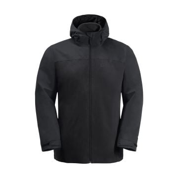 Jack Wolfskin Taubenberg 3IN1 Jacket Mont Siyah